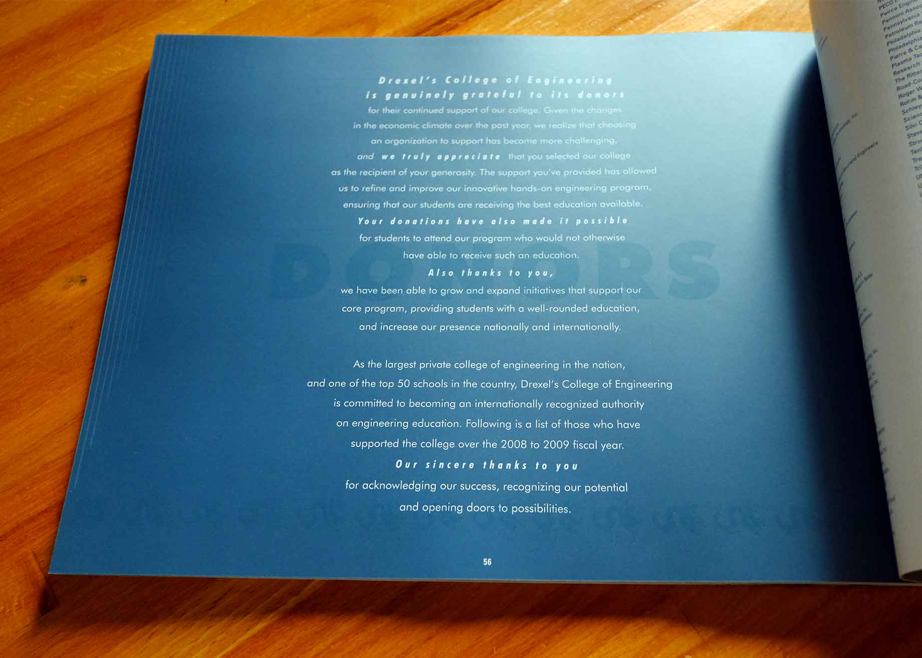 Annual report design